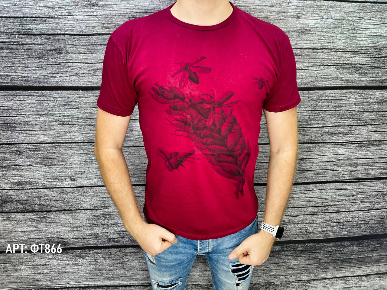 

Мужская футболка. Размеры: M, L, XL, 2XL (маломерят на размер)