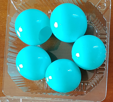 

Набір "Кульки святкові (5шт) блакитні"