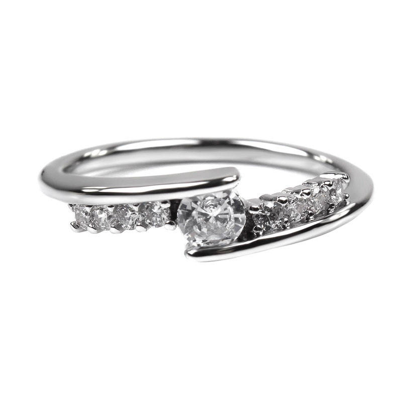 

Кольцо женское с камнями, С6943