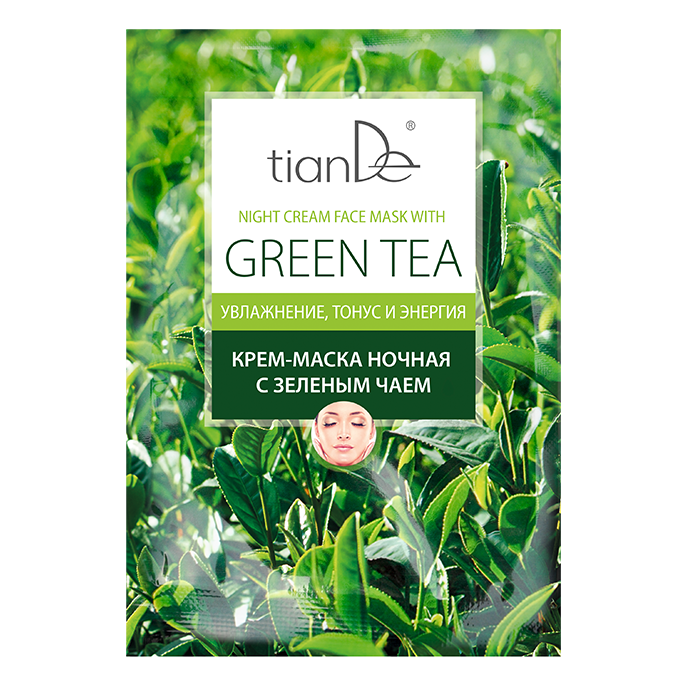 

Крем-маска ночная «Зеленый чай» TianDe (ТианДе) 18 гм