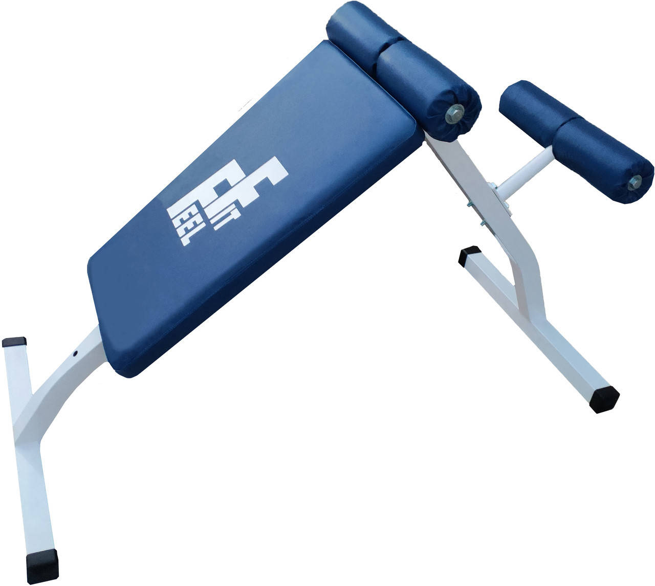 

Лавка, скамья для пресса + гиперэкстензия Feel Fit Синий