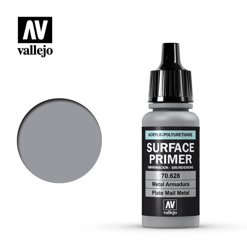 

Акрил-полиуретановая грунтовка PLATE MAIL METAL 17 ml. VALLEJO 70628