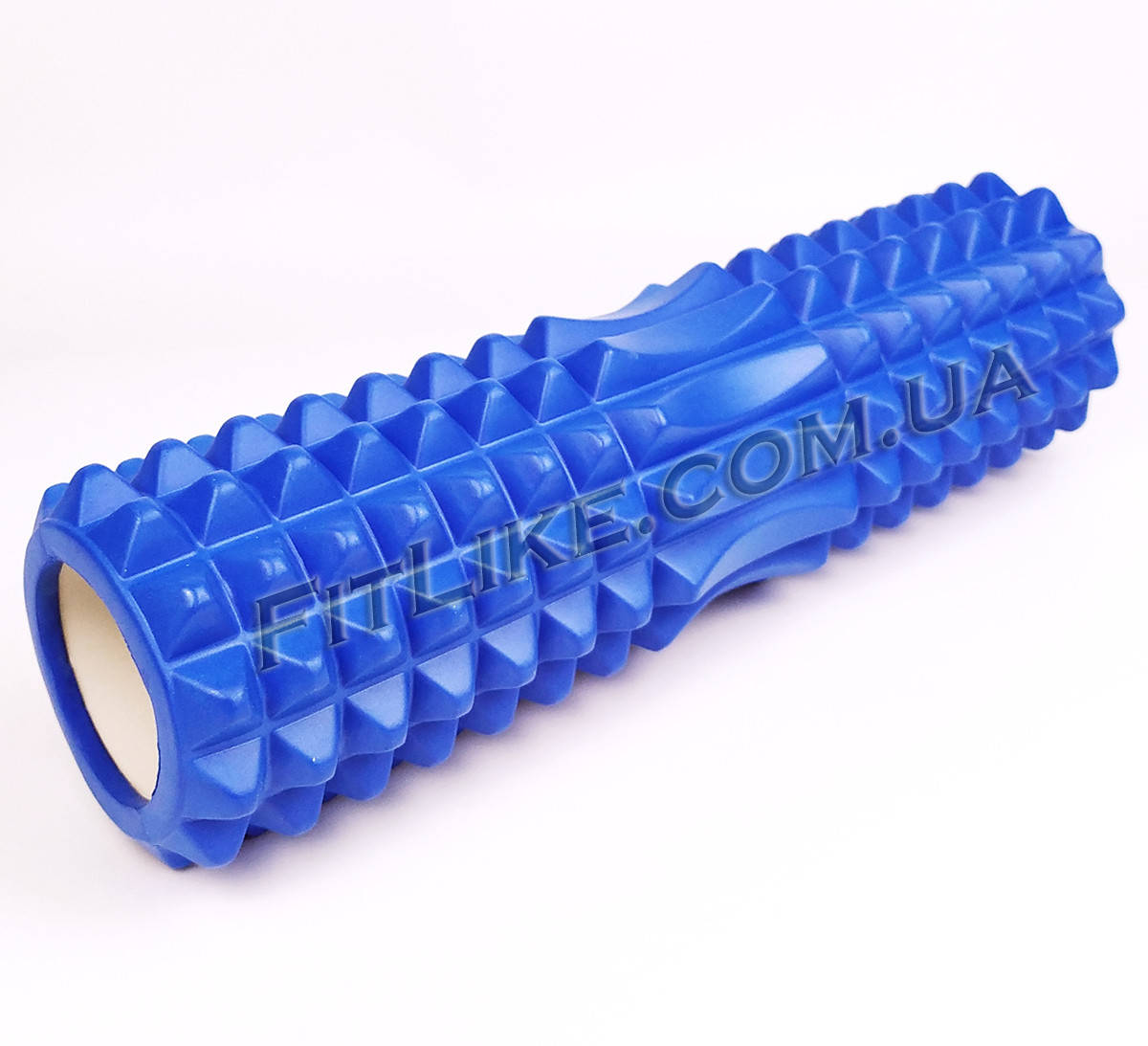 

Валик массажный 45х13 см Spikes Roller PRO (ролик, валик спортивный для массажа спины, мышц, ног) Синий