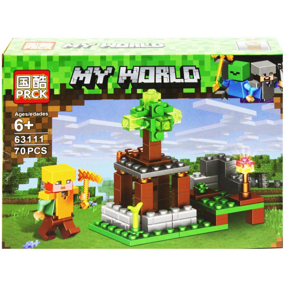 

Детский конструктор "MINECRAFT" Bambi 63111 ( 63111-3)