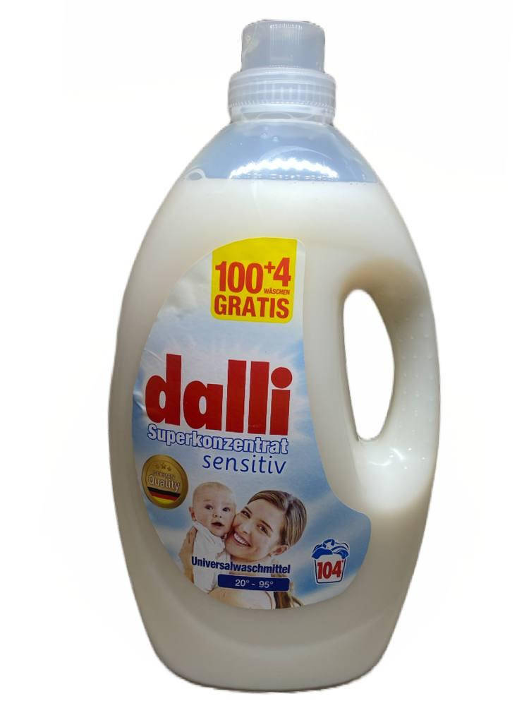 

Гель для стирки Dalli Superkonzentrat Sensitive, 3,65 л (104 стирки)
