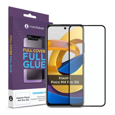 

Стекло защитное MakeFuture Xiaomi Poco M4 Pro 5G (MGF-XPM4P5G)