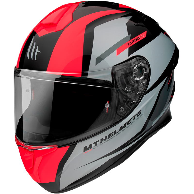 

Мотошлем MT TARGO Pro Red, Черный