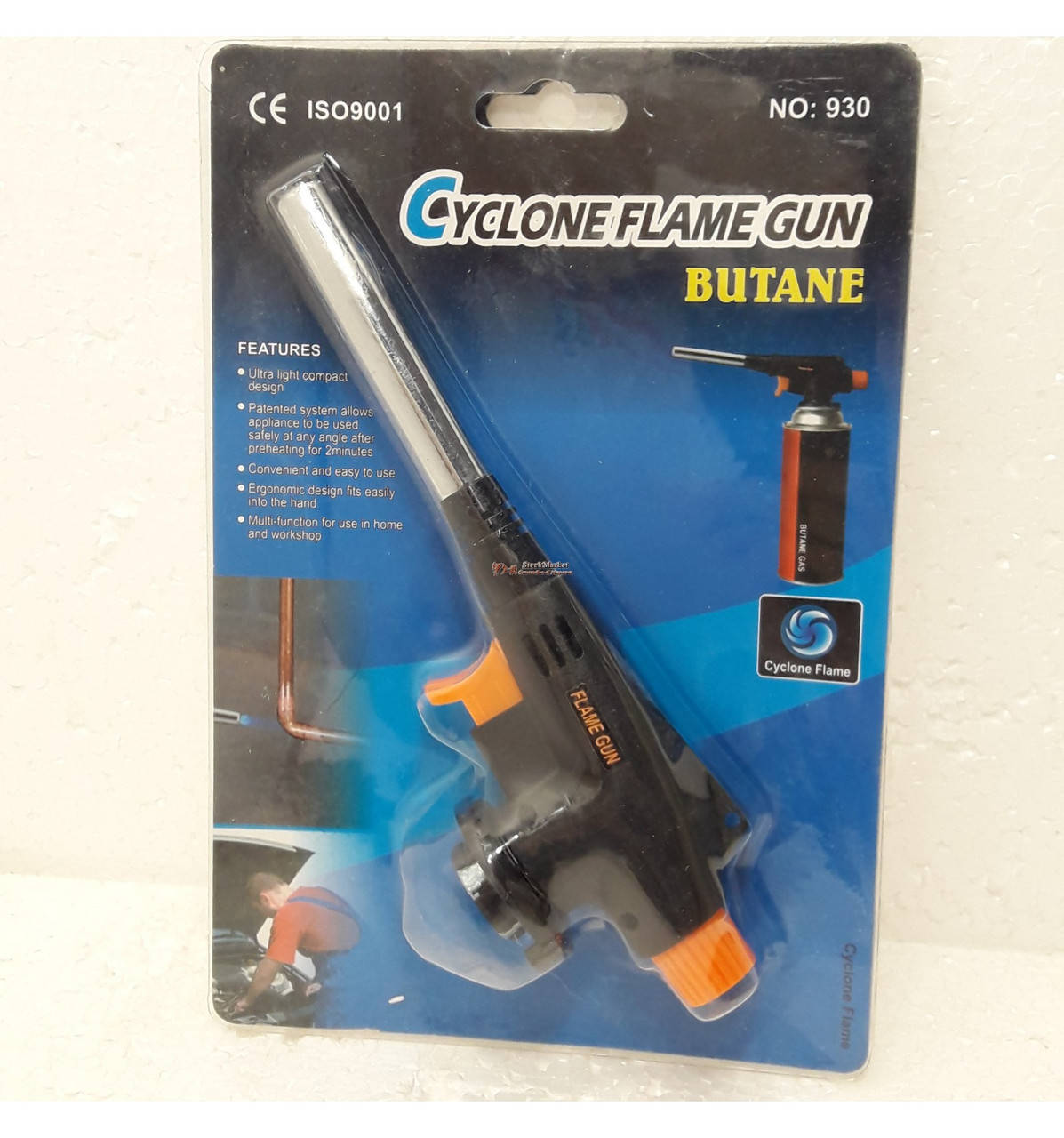 

Газовая горелка с пьезоподжигом Cуclone 930