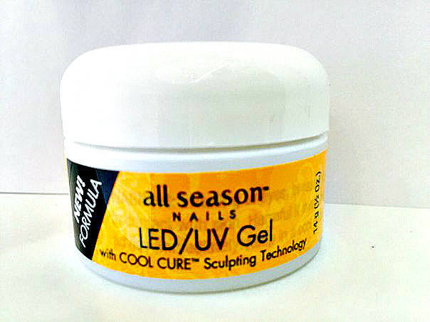 

Моделирующий гель Прозрачно розовый Leveling Pink Gel Led/UV 14 ml