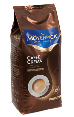 

Кава в зернах Movenpick Caffe Crema 100% Arabica 1 кг.