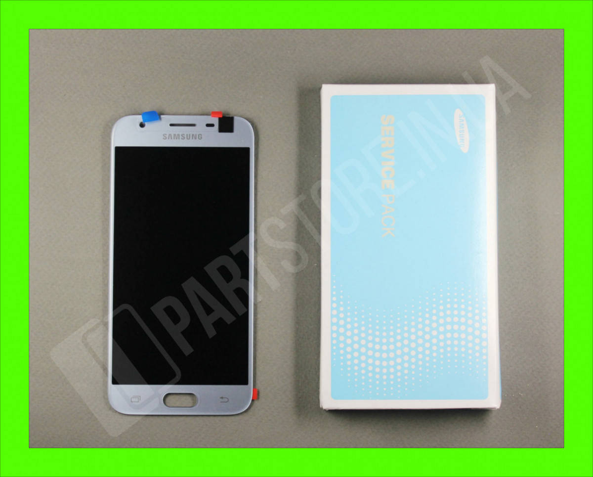 

Дисплей Samsung J330 Silver J3 2017 (GH96-10992A) сервисный оригинал