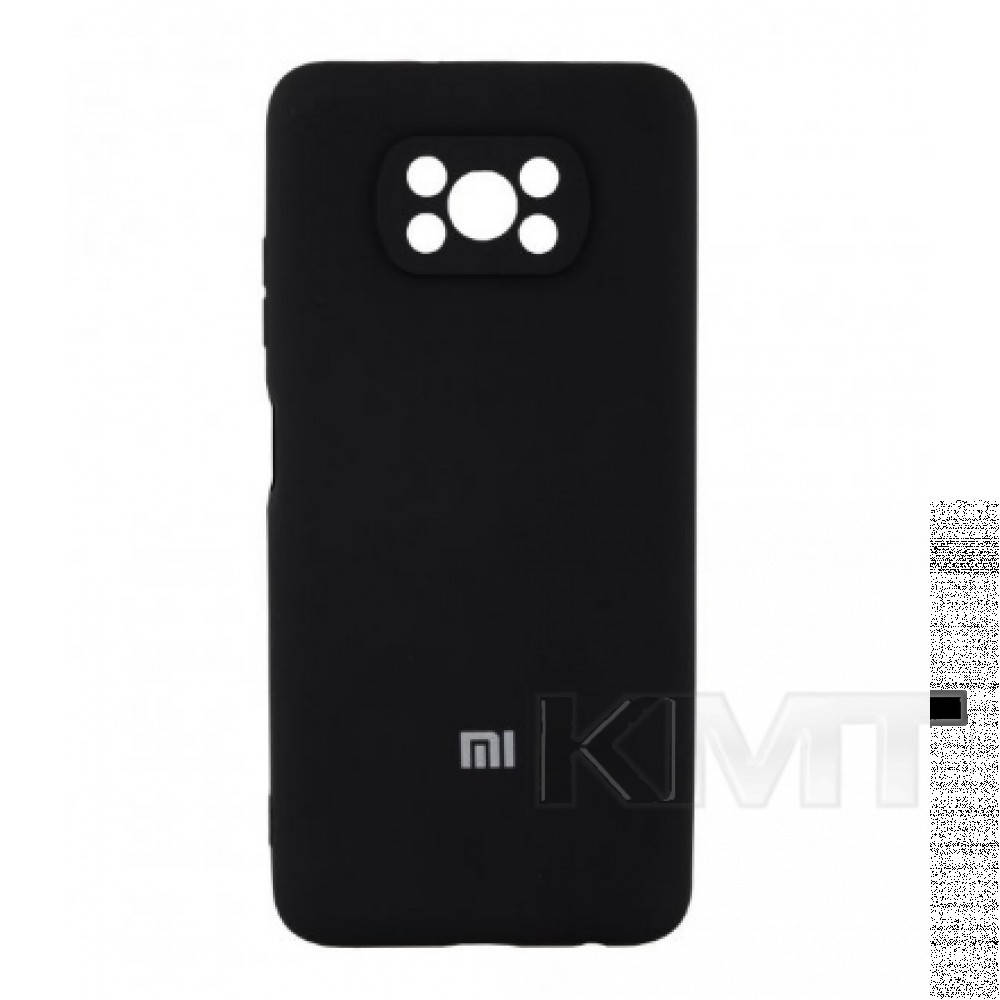 

Чехол Original Silicone Cover Case — Xiaomi POKO X3pro — Black, Черный
