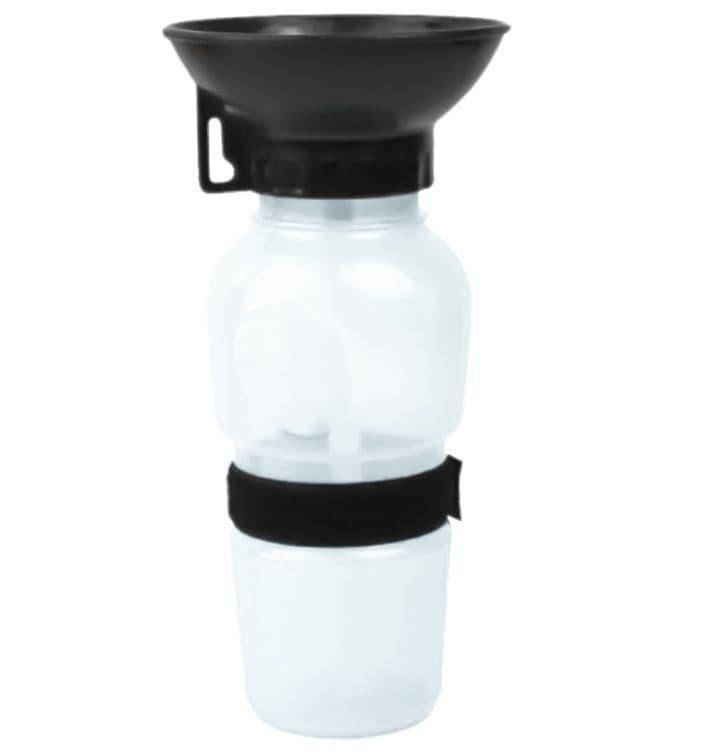 

Поилка для собак дорожная Dog Water Bottle 7363, белая, Белый