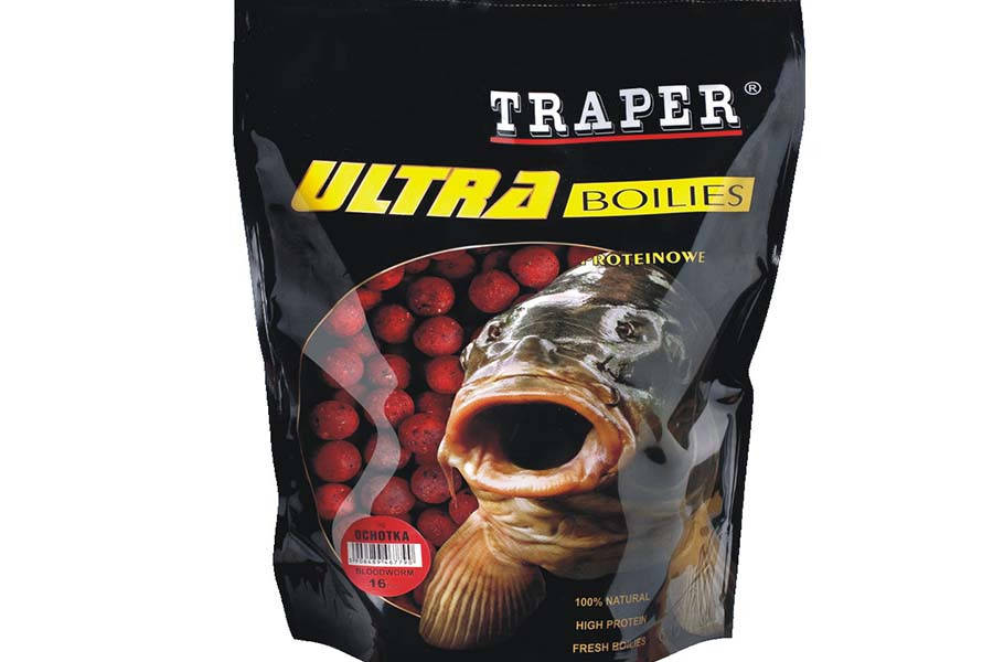 

Бойли Traper Ultra boilies 1 кг 12 мм Ochotka(Мотиль), 12 mm x 1000 g