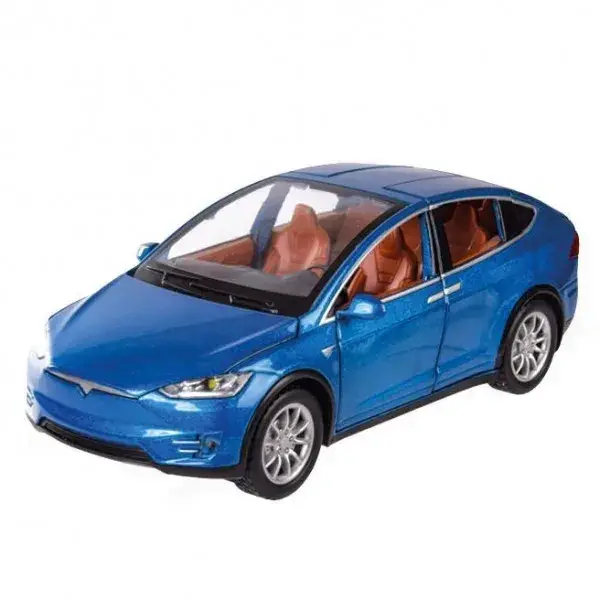 

Игрушечная машинка Автопром Tesla Model X 7574A Blue