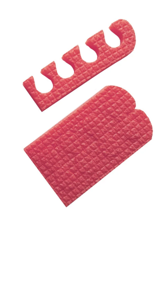 

Распорки для педикюра ( 20 пар/уп)цветные