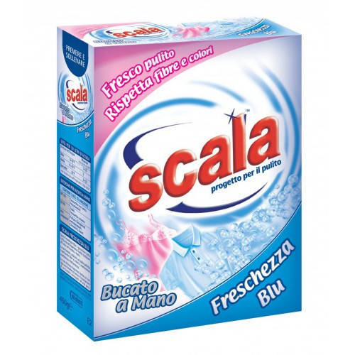 

Бесфосфатный стиральный порошок для ручной стирки 450 гр Scala Lavatrice Bucato a Mano Freschez 8006130502218