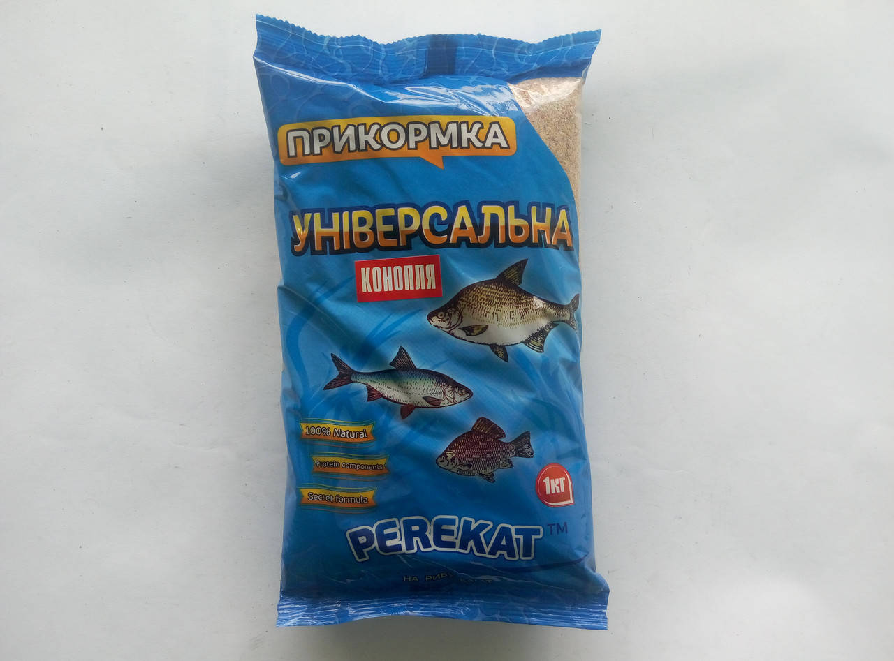 

Прикормка Perekat Универсал Конопля 1кг