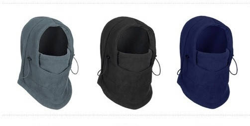 

Спортивная флисовая балаклава капюшон снуд, универсальная Shamoon