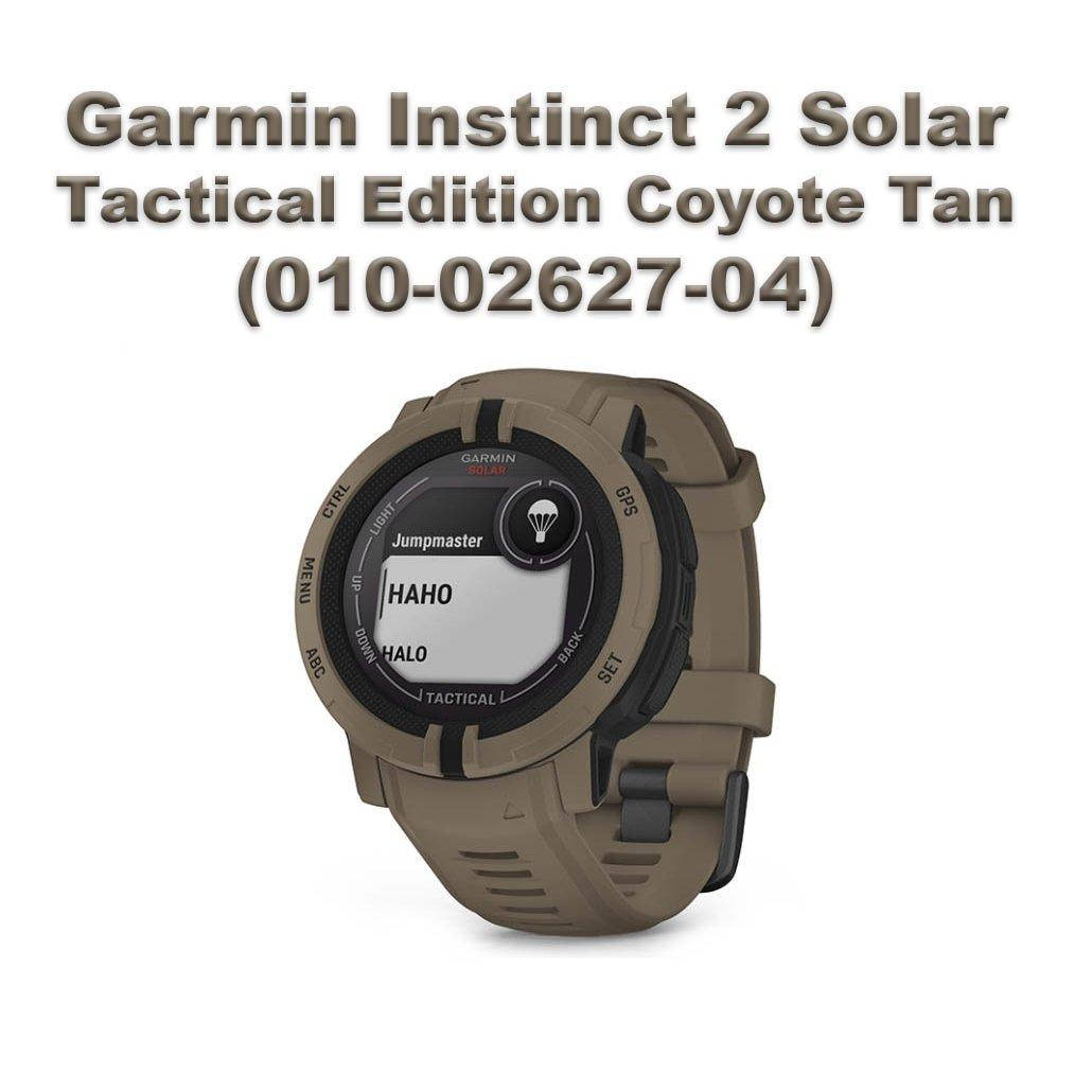 

Смарт-часы Garmin Instinct 2 Solar Tactical Edition Coyote Tan (010-02627-04)