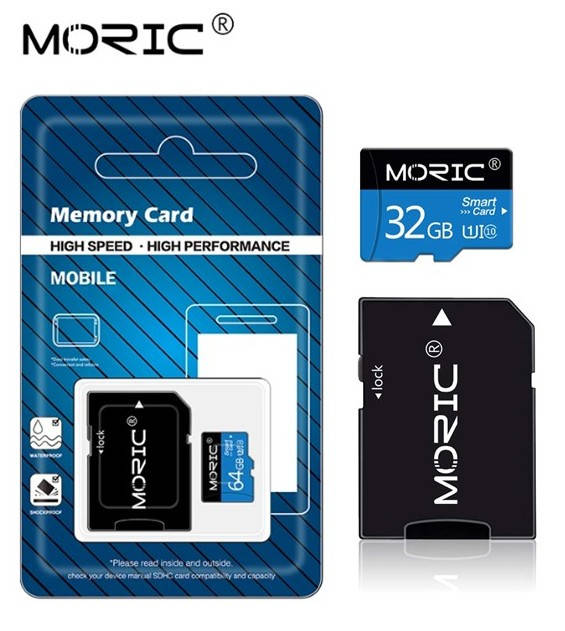 

Карта пам'яті micro SD MORIC 32GB class 10 Карта памяти + адаптер