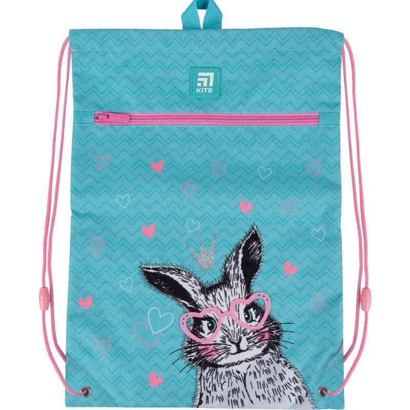 

Сумка для обуви с карманом Kite Education Cute Bunny K21-601M-1
