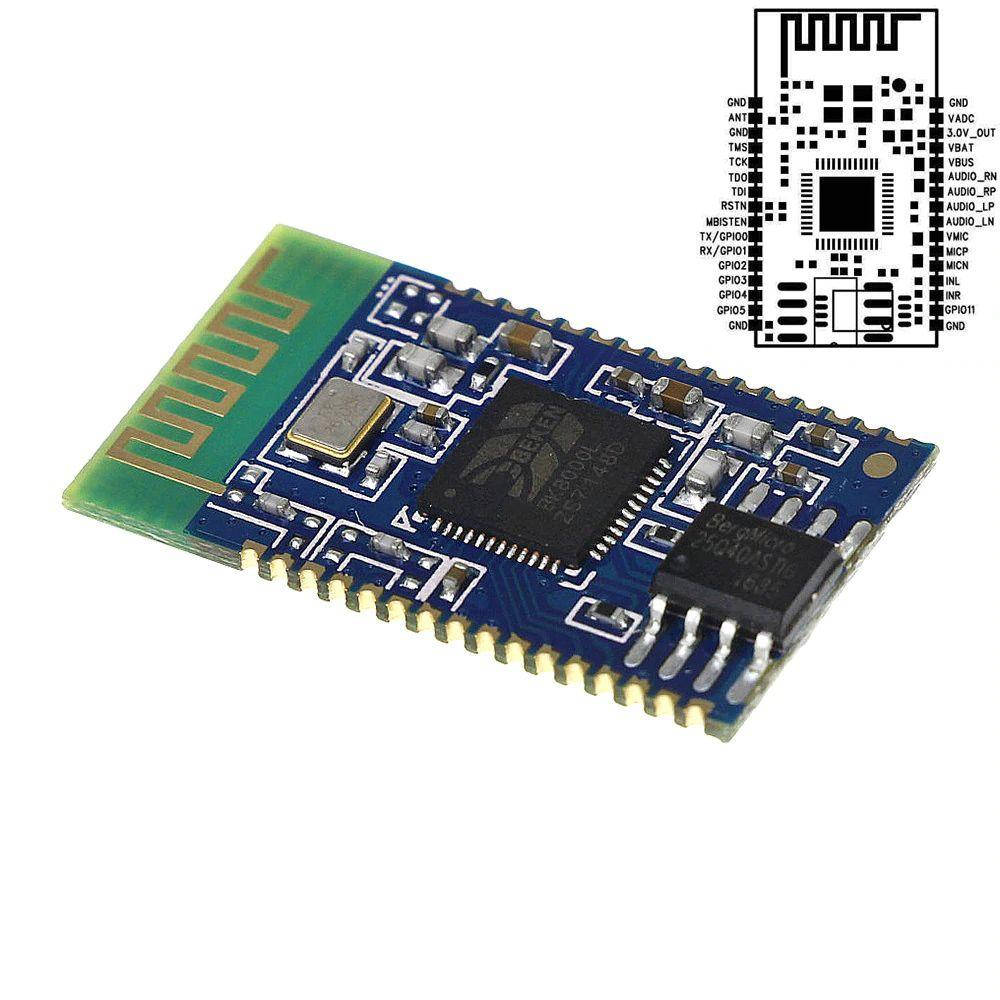 

BK8000L Bluetooth Стерео Аудио Модуль Приемник 5W Питание DC2.8V-4.2