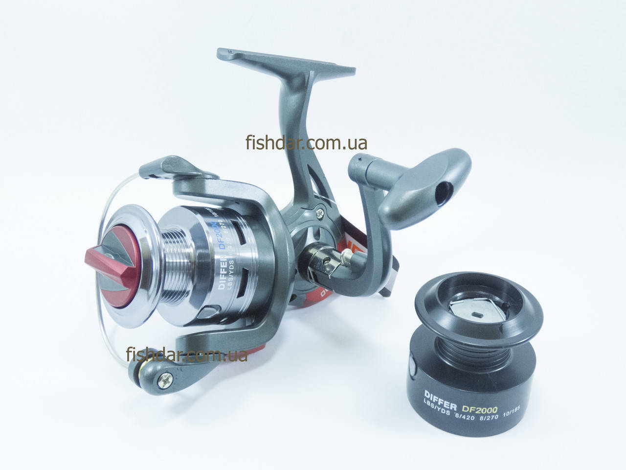 

Катушка WEIDA DF 2000 3+1ball, Серый