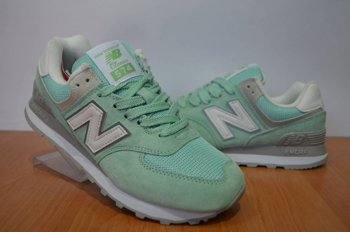 

Кроссовки New Balance 574.Кроссовки Нью баланс., Зелёный