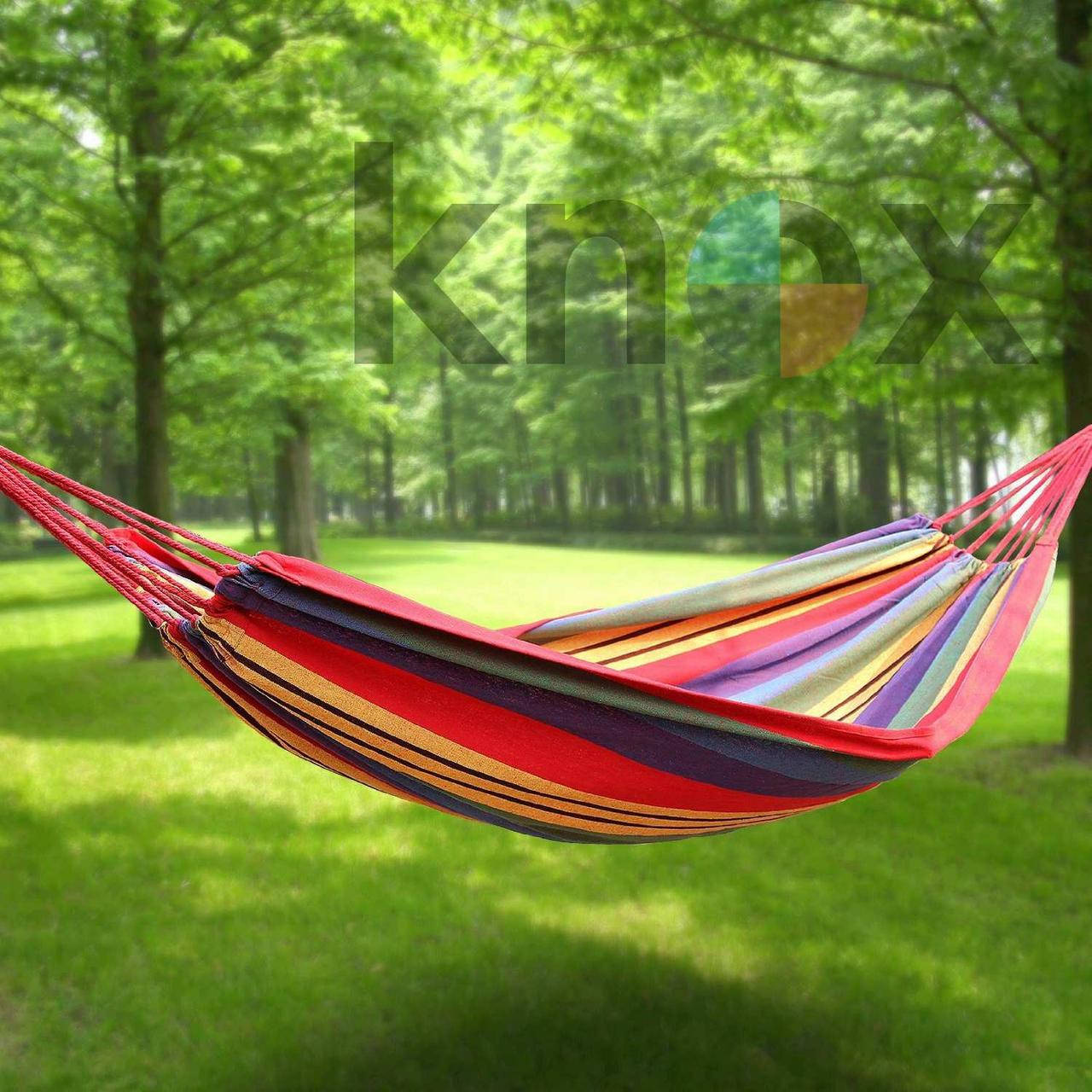 

Гамак подвесной для отдыха тканевый Mexikan Hammock (Разноцветный)