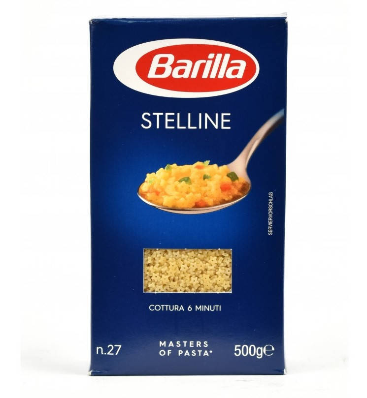 

Макароны Barilla n.27 Stelline звездочки 500 г Италия