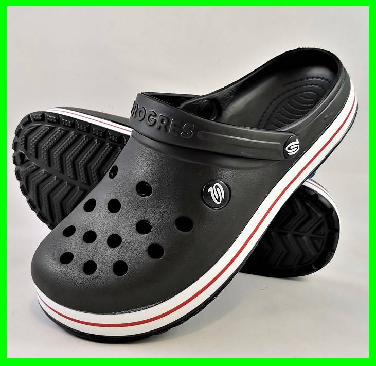 

Мужские Тапочки CROCS Чёрные Кроксы Шлёпки (размеры: 41,42,43,44,45,46), Черный