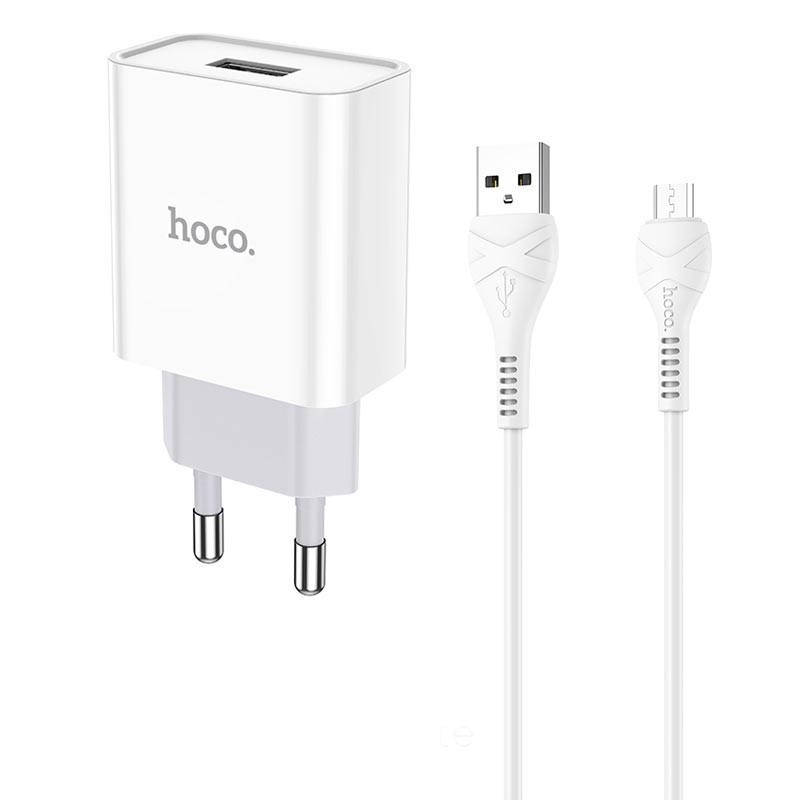 

HOCO C81A Asombroso + кабель Micro White