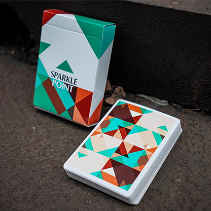 

Карты игральные | Sparkle Point (Green) Playing Cards