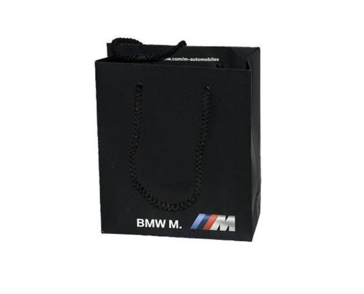 

Подарочный пакет BMW M (маленький) бумажный оригинальный черный (81852208349)