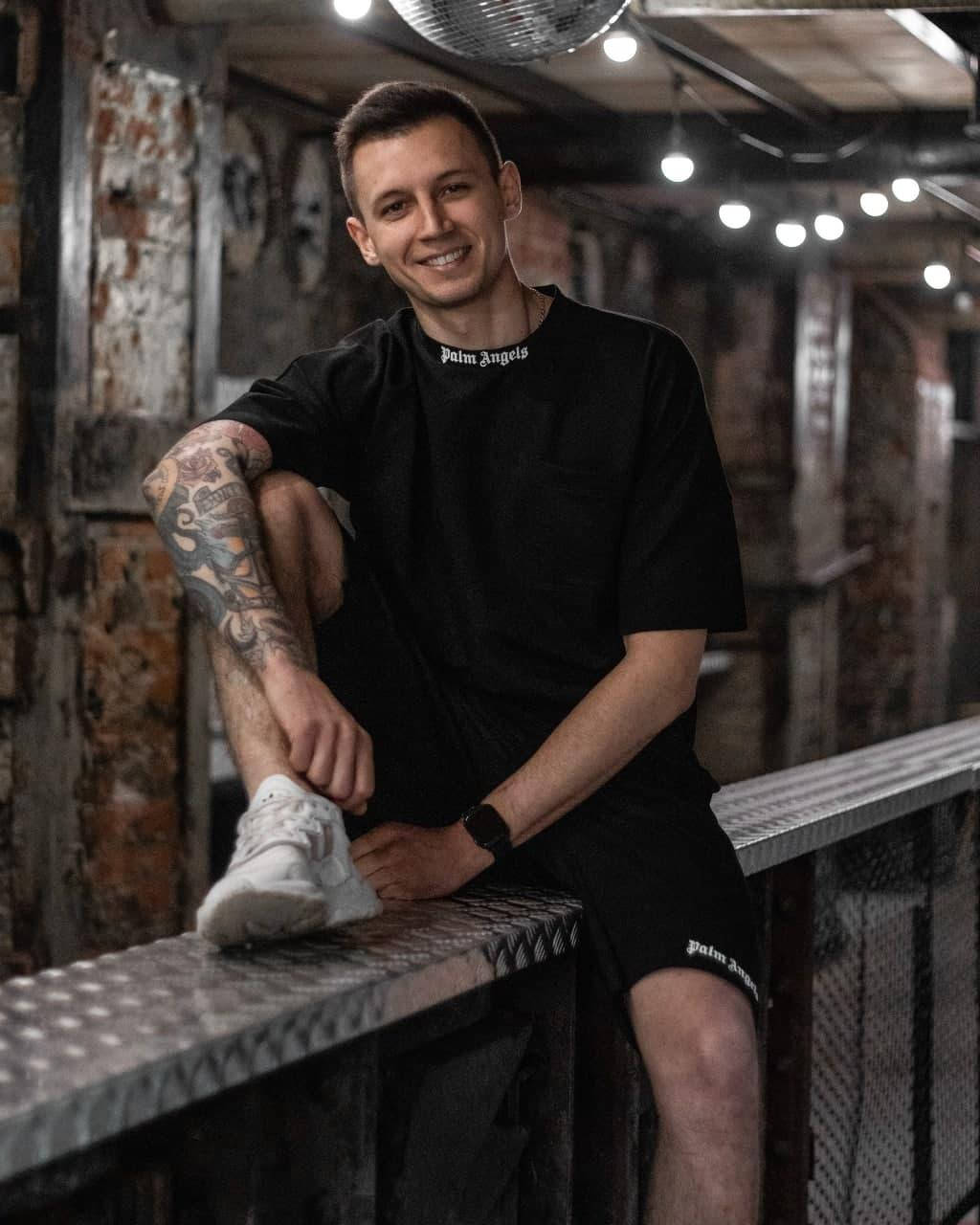 

Комплект Футболка + Шорты Palm Angels черный | Спортивный костюм мужской летний Палм Ангелс ЛЮКС качества