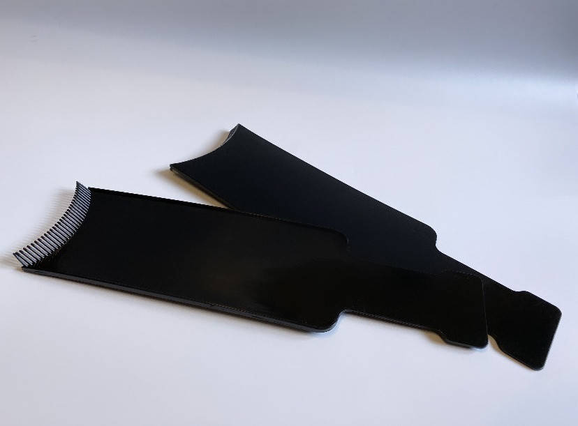 

Лопатка для омбре пластиковая черная, Черный