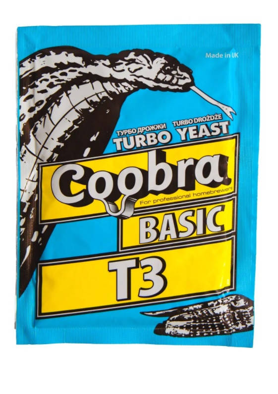 

Дрожжи Turbo Coobra Basic T3