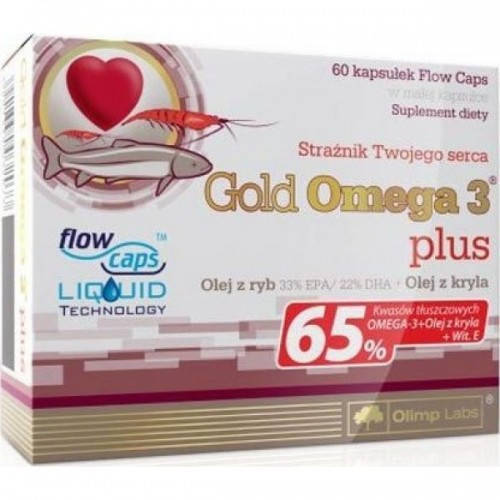 

Gold Omega 3 Plus (65%) Olimp Labs 60 caps