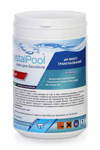 

PH Minus для бассейна Crystal Pool 1 кг (в гранулах)