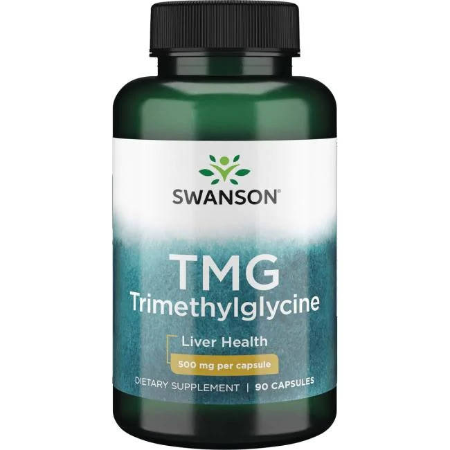 

TMG Триметилглицин ТМГ Swanson 500мг. 90капс.