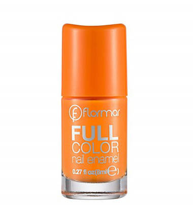 

Flormar Full Color Nail Enamel Лак для ногтей № FC18, Оранжевый