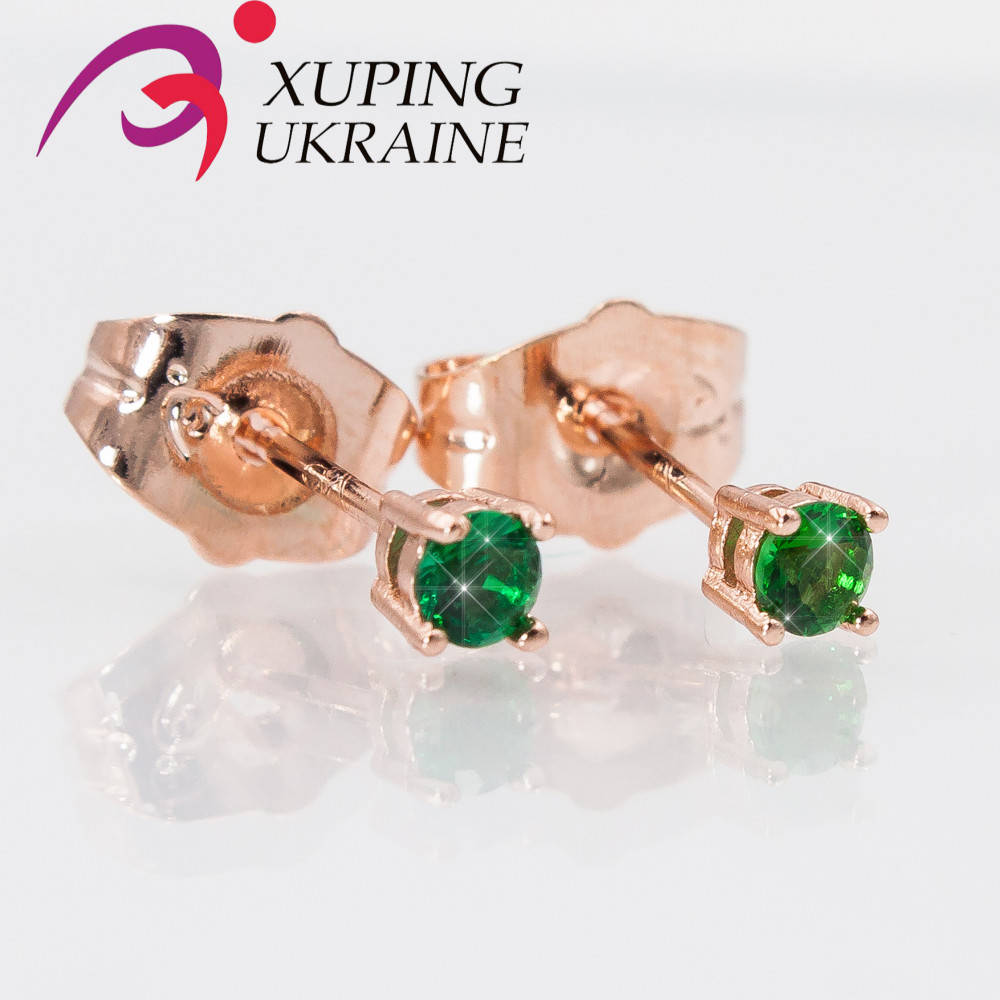 

Серьги-гвоздики "Камень 0,3 см в 4х держателях"