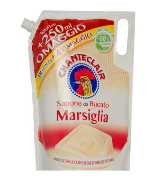 

Жидкое средство для стирки Chante Clair Sgrassatore, Шанте Клер Марсельское мыло 1,25 л