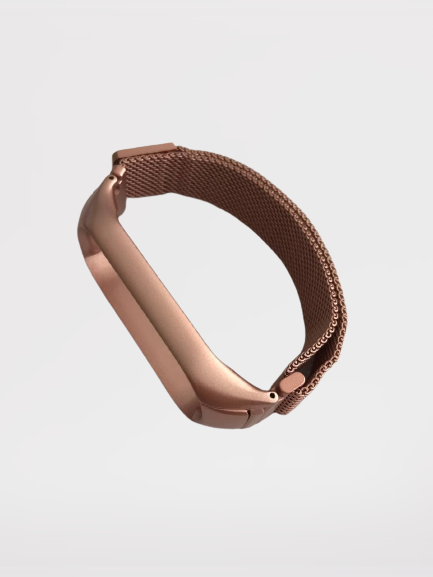

Ремешок "Миланская петля" MI Band 5/6 Red-Rose