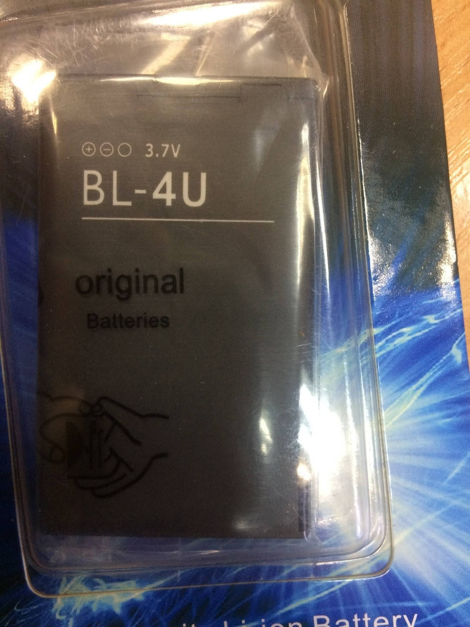 

Аккумуляторная батарея А Nokia BL-4U 1000mA