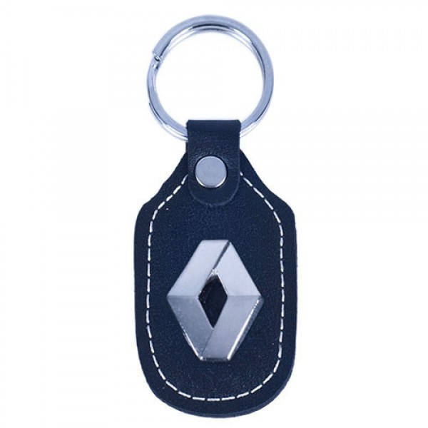 

Брелок кожаный с логотипом авто RENAULT