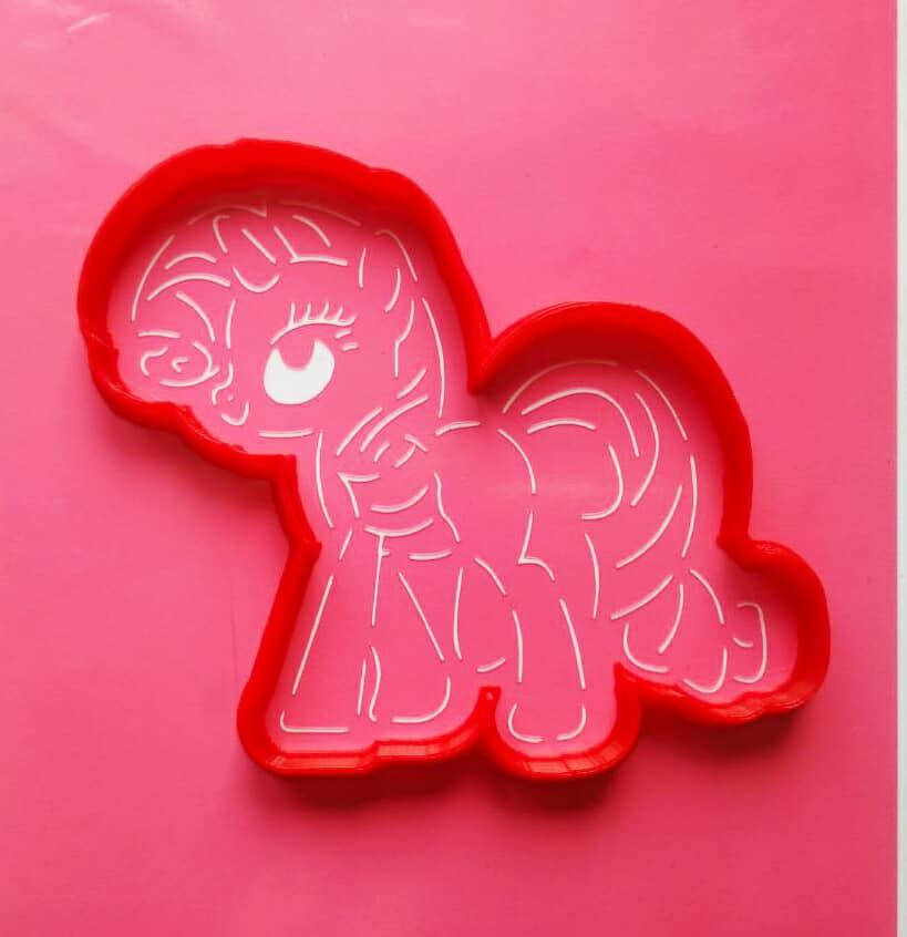 

3D формочки-вырубки для пряников "Пони 4"