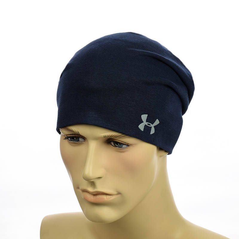 

Трикотажная шапка с патчем "Under Armour" темно-синий