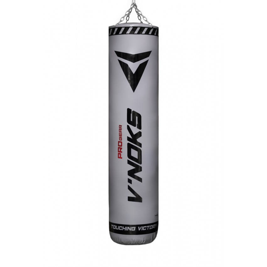 

Боксерский мешок V`Noks Gel 150 см 50-60 кг серый + цепи в подарок!